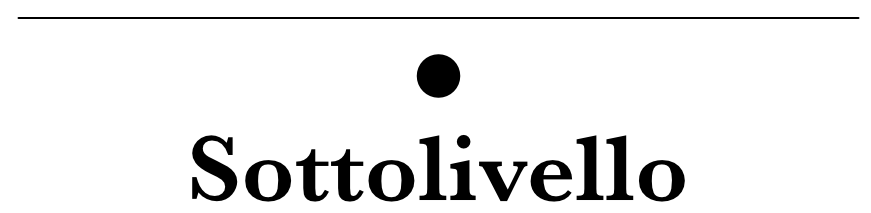 Sottolivello