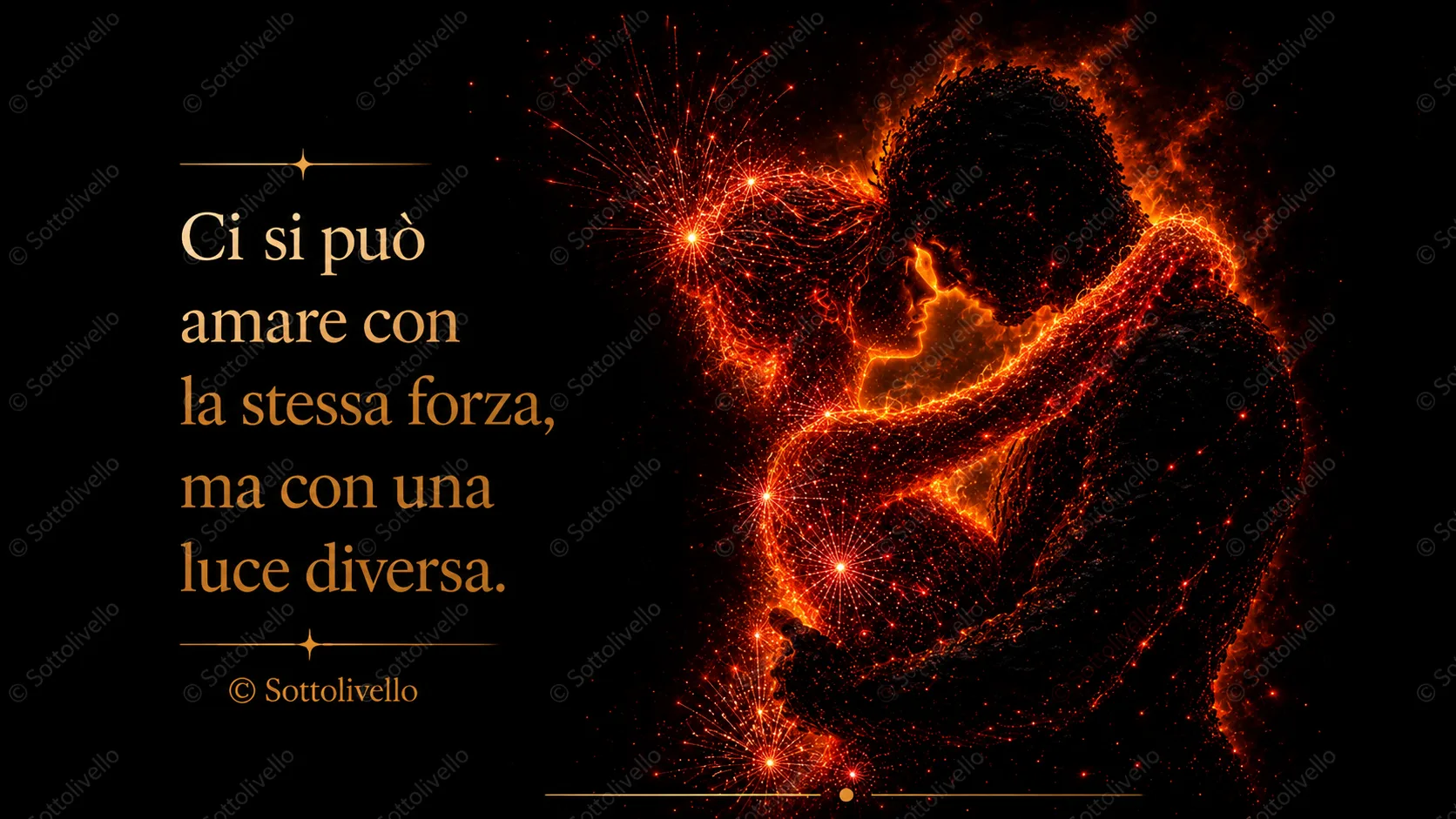Stesso amore, luci diverse